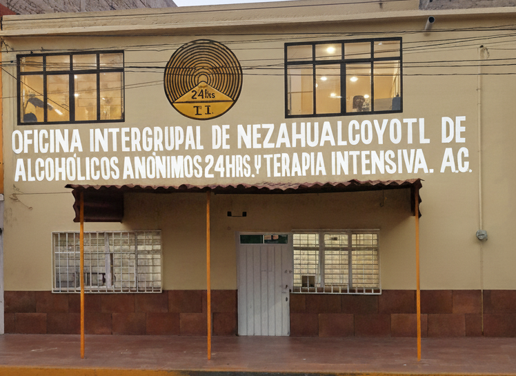 Fachada Oficina Intergrupal AA Nezahualcóyotl