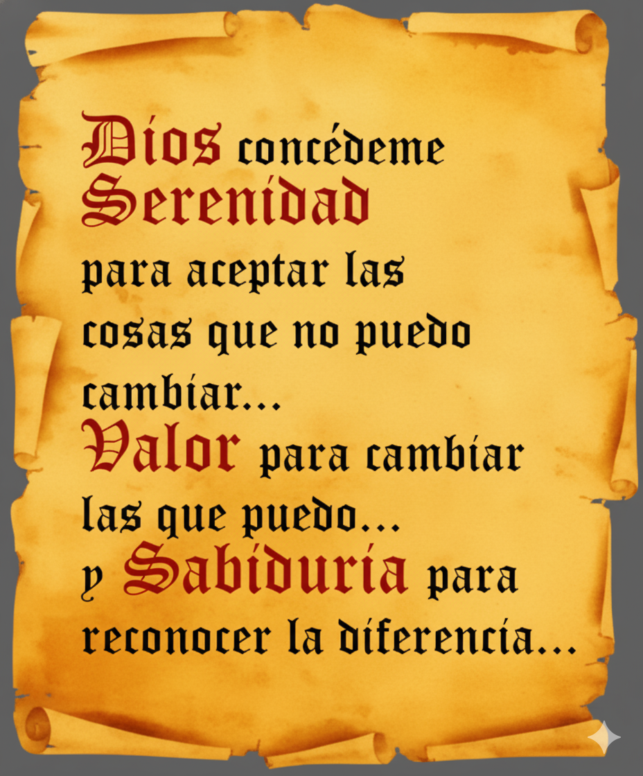 Oración de la Serenidad
